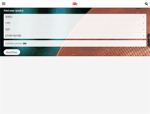 Tablet Screenshot of meinlcymbals.com